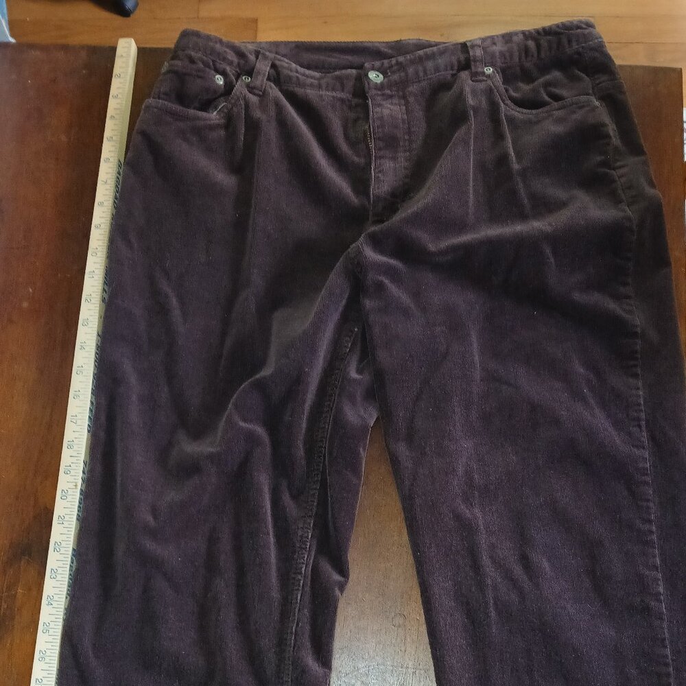 Falls Creek size 14 brown corduroys